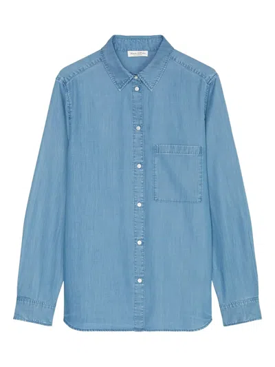 Marc O'polo Denim Button-up Shirt In Blue