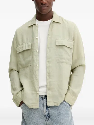 Marc O'polo Double-pocket Shirt In Green