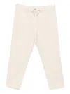 Marc O'polo Drawstring Cotton Trousers In Neutral