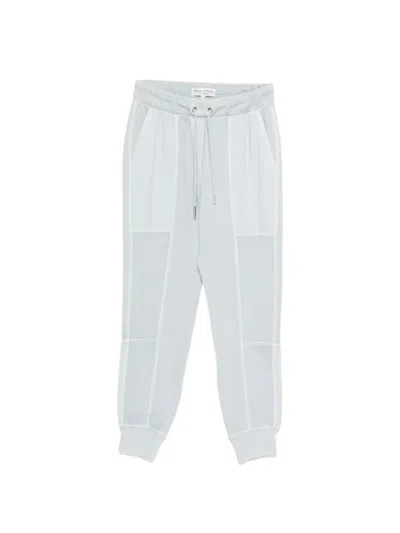 Marc O'polo Drawstring Panelled Trousers In Gray