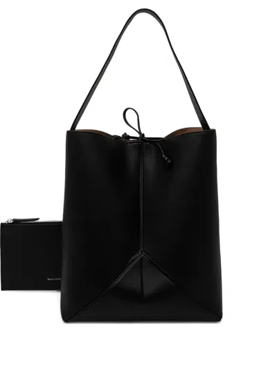 Marc O'polo Drawstring Tote Bag In Black