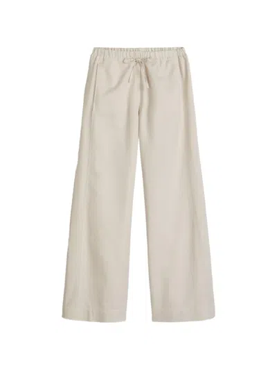 Marc O'polo Drawstring Trousers In Neutral