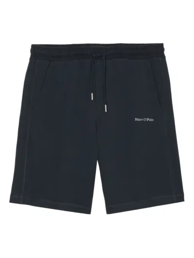 Marc O'polo Drawstring-waist Shorts In Black