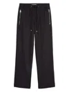 Marc O'polo Drawstring-waist Trousers In Black