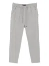 Marc O'polo Drawstring-waist Trousers In Gray