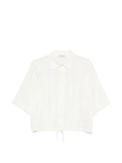 Marc O'polo Drawstring-hem Shirt In Multi