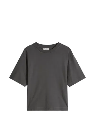 Marc O'polo Drop-shoulder T-shirt In Gray