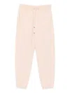 Marc O'polo Elastic-cuffed Drawstring Track Pants In Pink