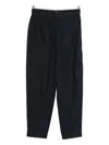 Marc O'polo Elasticated Pocket-detail Trousers In Blue