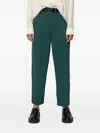 Marc O'polo Elasticated-waist Trousers In Green