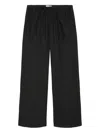 Marc O'polo Elasticated-waist Trousers In Black