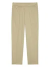 Marc O'polo Elasticated Waistband Trousers In Brown