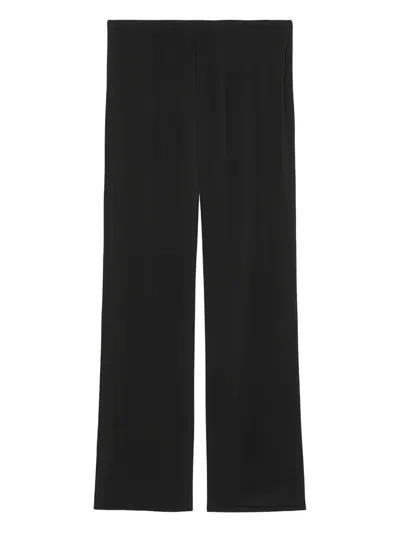 Marc O'polo Elasticated-waistband Trousers In Black