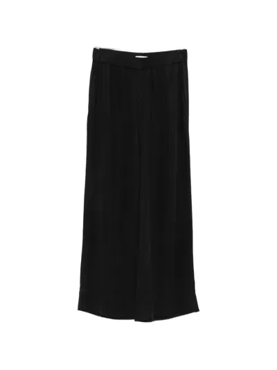 Marc O'polo Elasticated-waistband Trousers In Black