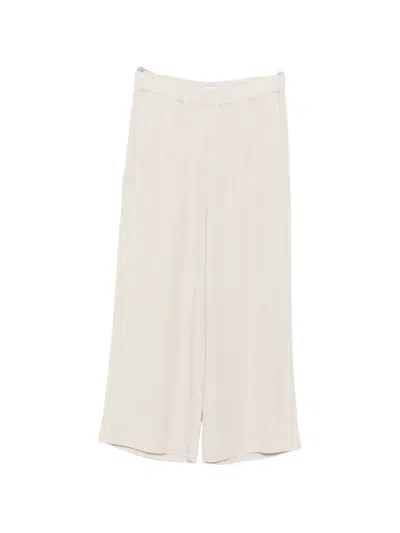 Marc O'polo Elasticated-waistband Trousers In Pink