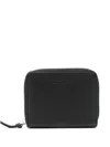 Marc O'polo Ellis Zip-around Leather Wallet In Black