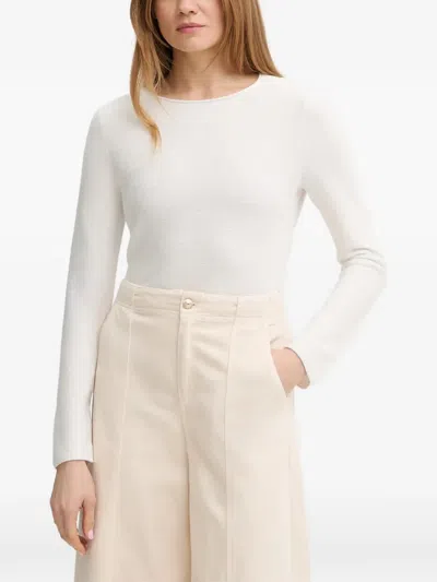 Marc O'polo Fine-knit Long-sleeve Sweater In Multi