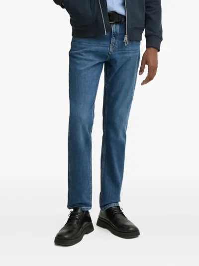 Marc O'polo Five-pocket Straight-leg Jeans In Blue