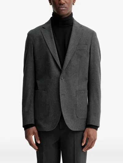 Marc O'polo Flap-pocket Button Suit In Gray