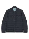 Marc O'polo Flap-pocket Quilted Jacket In Black