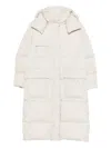 Marc O'polo Flap-pocket Zip-up Oversized Coat In White