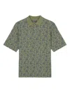 Marc O'polo Floral-print Polo Shirt In Green