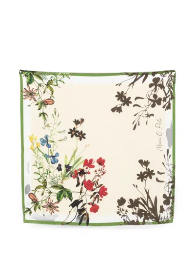 Marc O'polo Floral-print Scarf In Multi