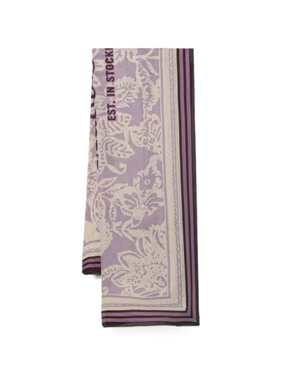 Marc O'polo Floral-print Scarf In Multi