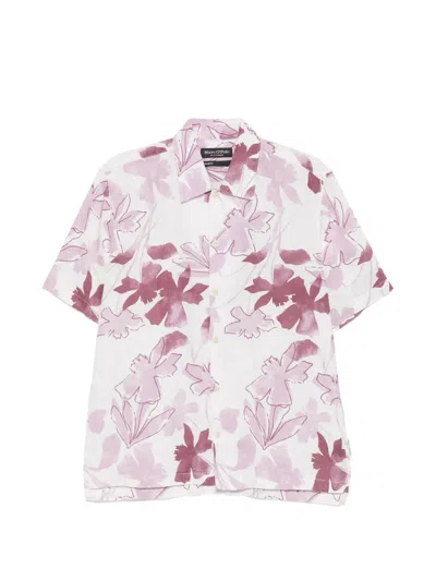 Marc O'polo Floral-print Short-sleeve Shirt In Multi