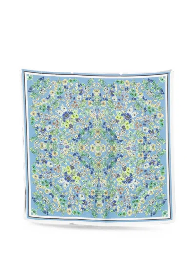 Marc O'polo Floral-print Silk Scarf In Multi