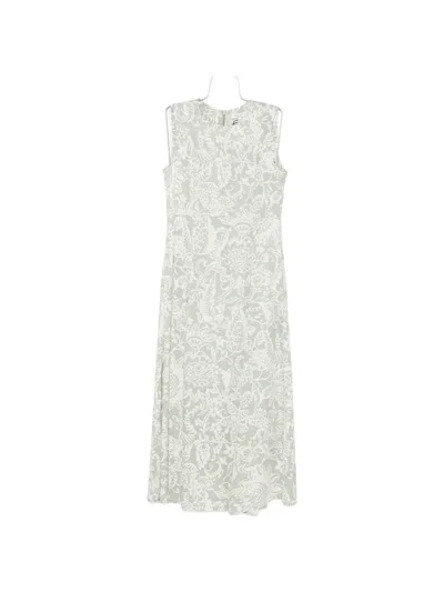 Marc O'polo Floral-print Sleeveless Midi Dress In Multi