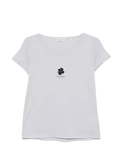 Marc O'polo Floral-print T-shirt In White