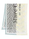 Marc O'polo Geometric-pattern Rectangular Scarf In Yellow