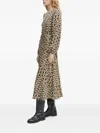 Marc O'polo Geometric-print Midi Dress In Multi