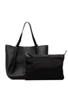 Marc O'polo Grained-leather Tote Bag In Black