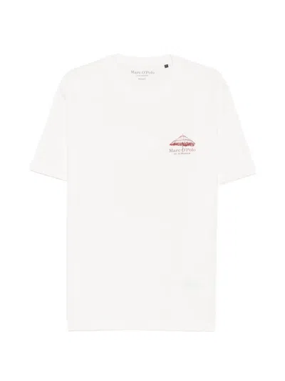 Marc O'polo Graphic-print T-shirt In White