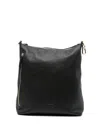 Marc O'polo Haily Drawstring Leather Backpack In Black