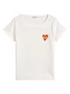 Marc O'polo Heart-print Cotton T-shirt In White