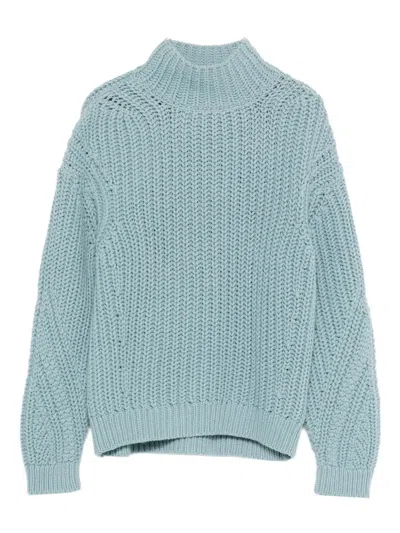 Marc O'polo High-neck Jumper In Blue