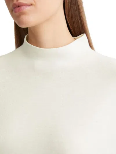 Marc O'polo Pullover Mit Stehkragen In White