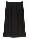 Marc O'polo High-waisted Pencil Skirt In Black