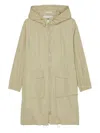 Marc O'polo Hooded Lightweight Parka In Neutral