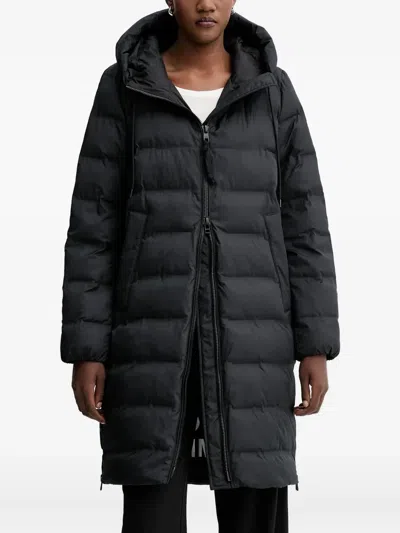 Marc O'polo Hooded Padded Coat In Black