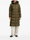 Marc O'polo Hooded Padded Coat In Green