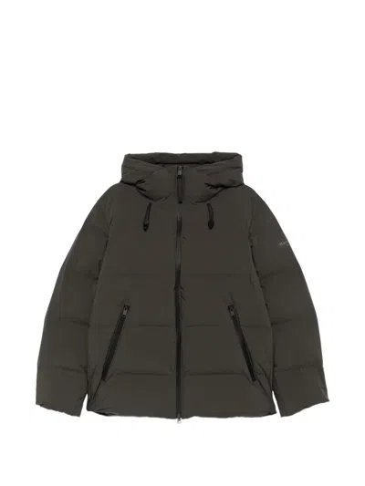 Marc O'polo Hooded Padded Jacket In Gray