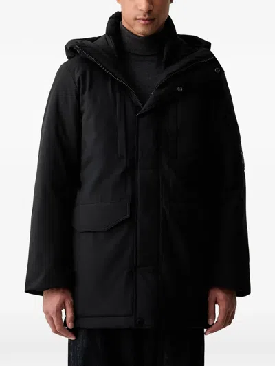 Marc O'polo Hooded Parka Jacket In Black