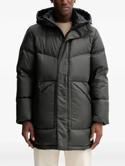 Marc O'polo Hooded Puffer Coat In Green