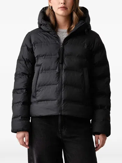 Marc O'polo Hooded Puffer Jacket In Black