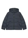 Marc O'polo Hooded Quilted Puffer Jacket In Black