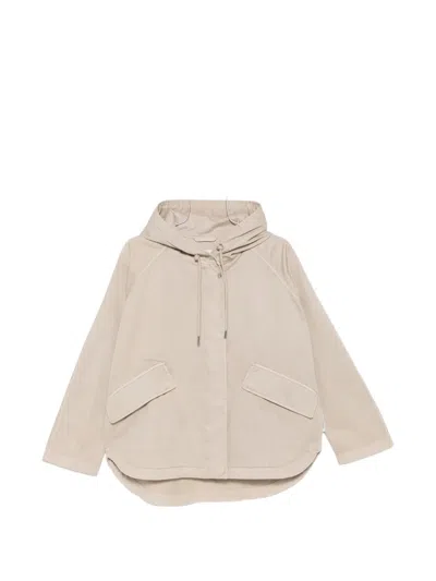 Marc O'polo Hooded Raglan-sleeve Jacket In Pink